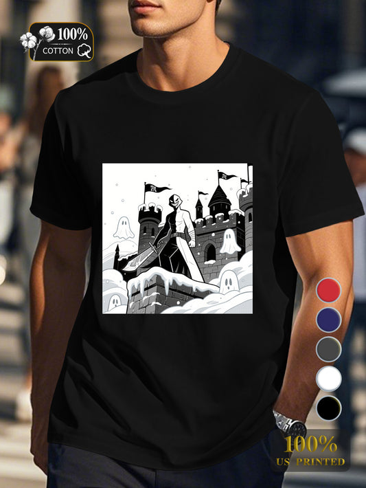 Qc 16 Men's pure cotton Tshirt Comfort Fit