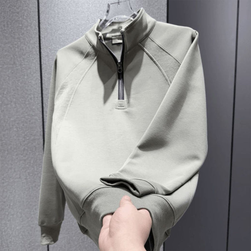 N1016 Men's Thick Half Zip Top