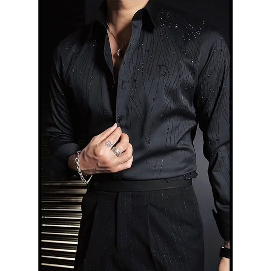 N0117 Men's Flowing Diamond Heavy Craft Shirt