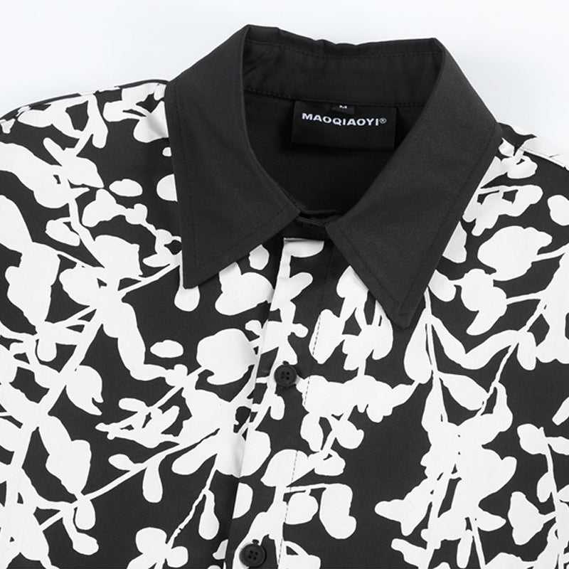 N0207 Men's new trendy all-match shirts