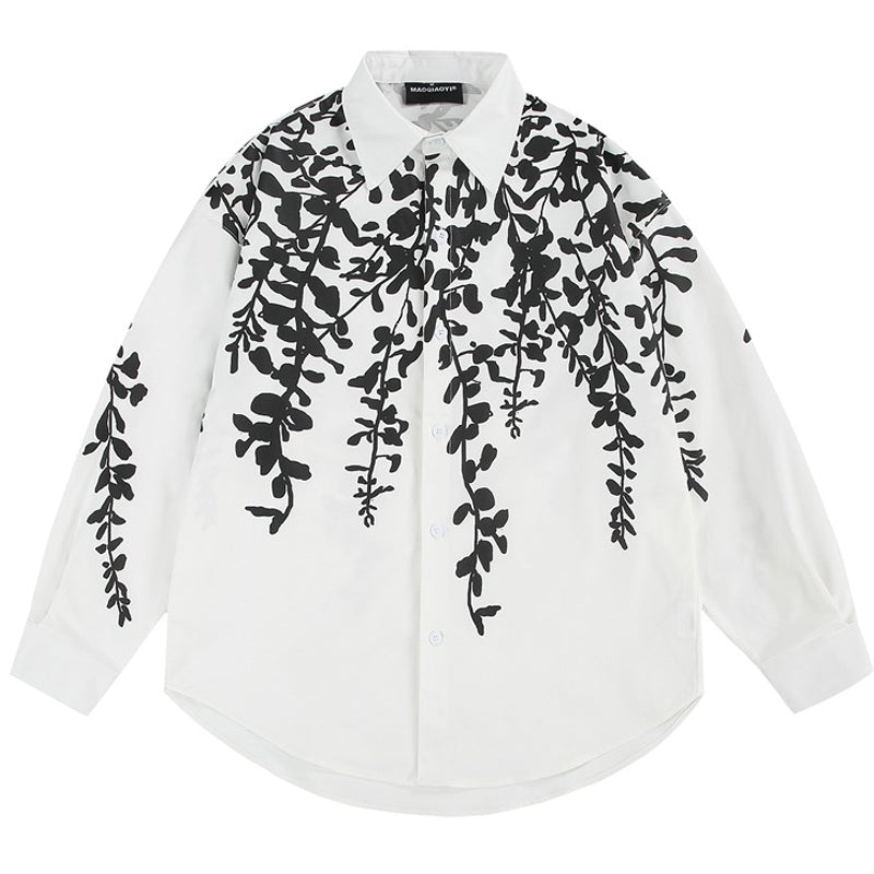 N0207 Men's new trendy all-match shirts