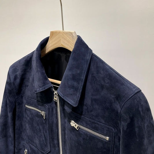 N0210 Men's high-end casual lapel jacket