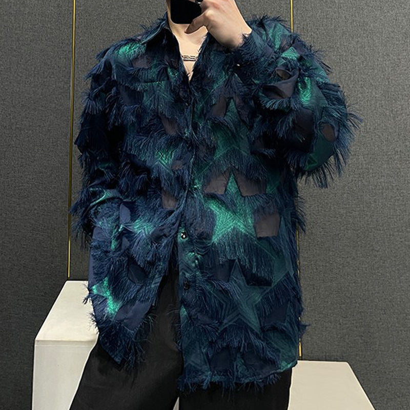 N0512 New summer fringe shirt
