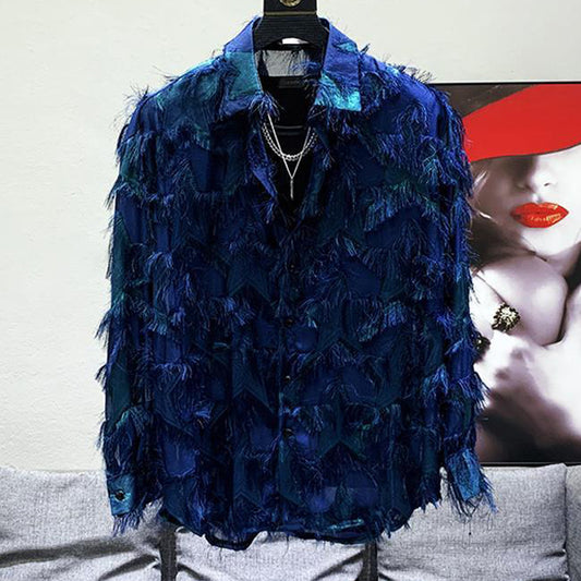 N0512 New summer fringe shirt