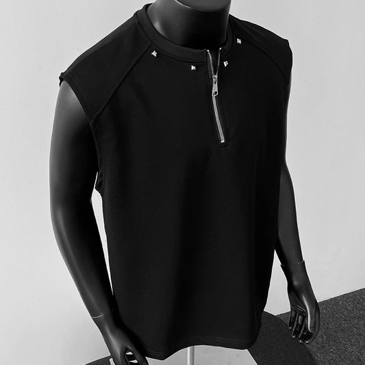 N0527 Men's studded vest