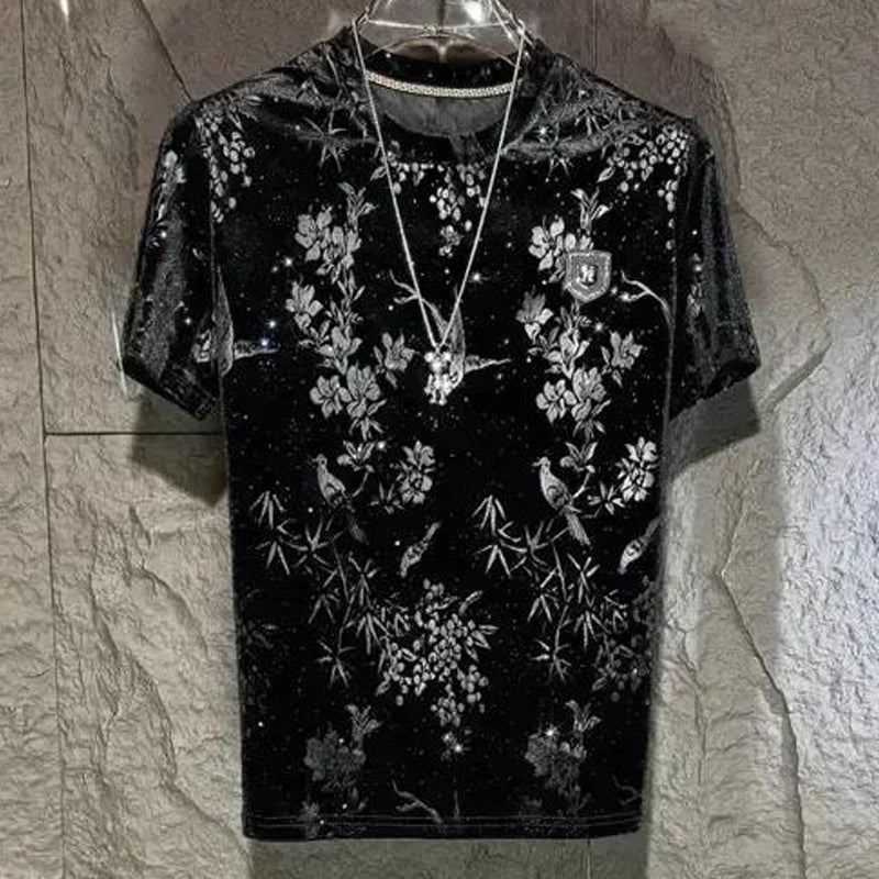 N0609 Men's trendy short-sleeved T-shirt