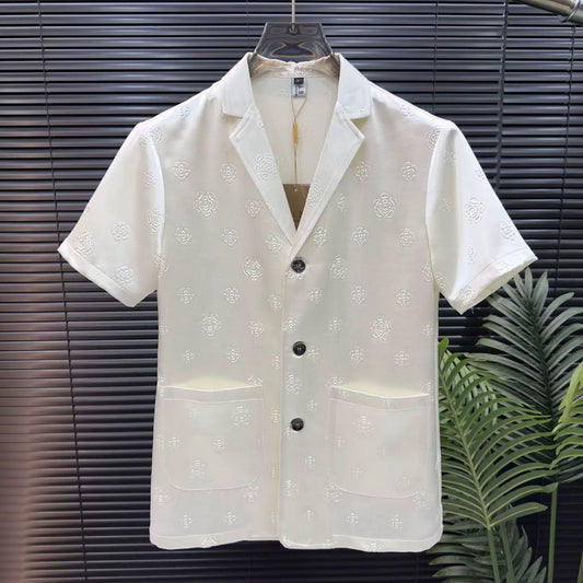 N0610 Men's high quality short sleeve shirts