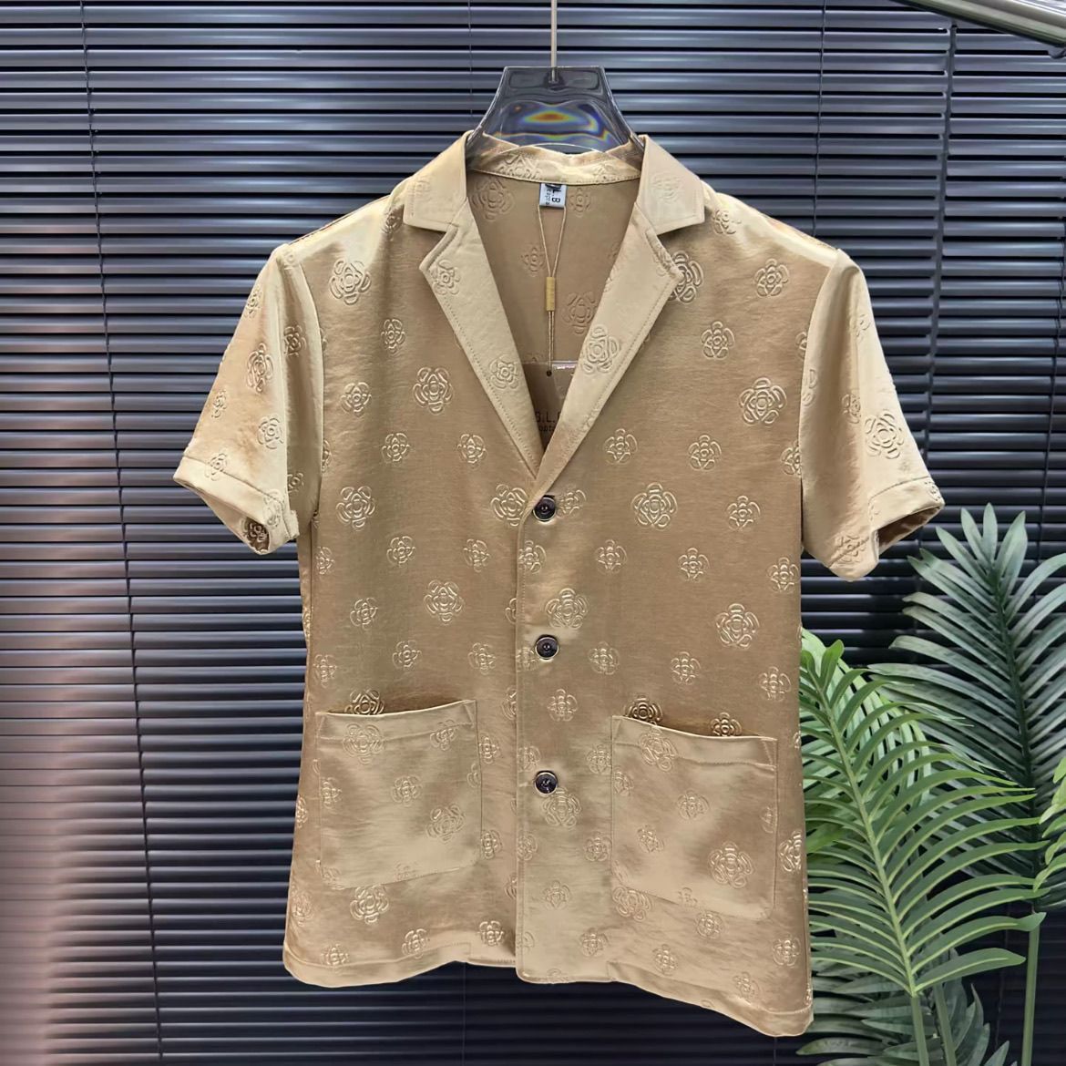 N0610 Men's high quality short sleeve shirts