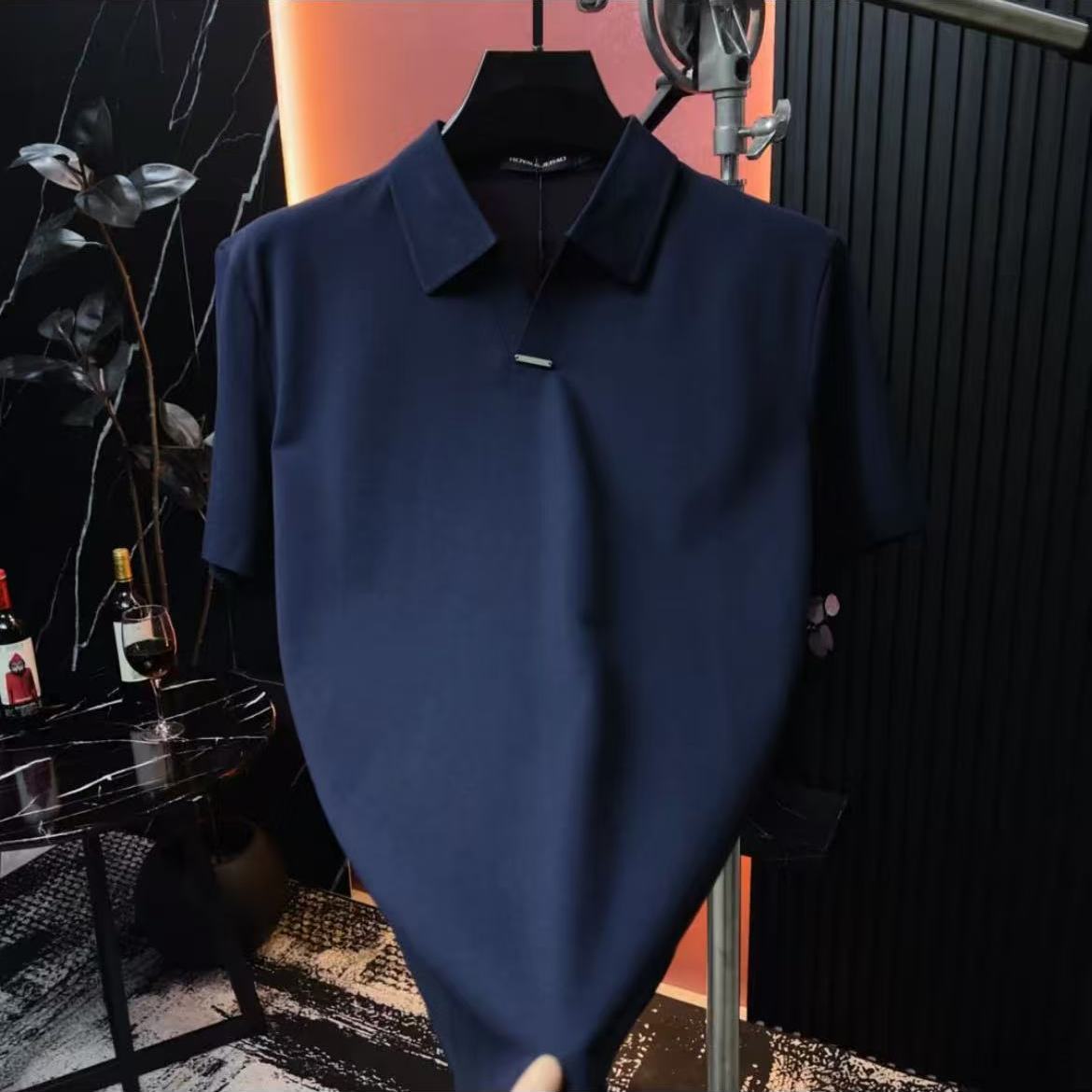 N0613 Men's high quality simple T-shirt