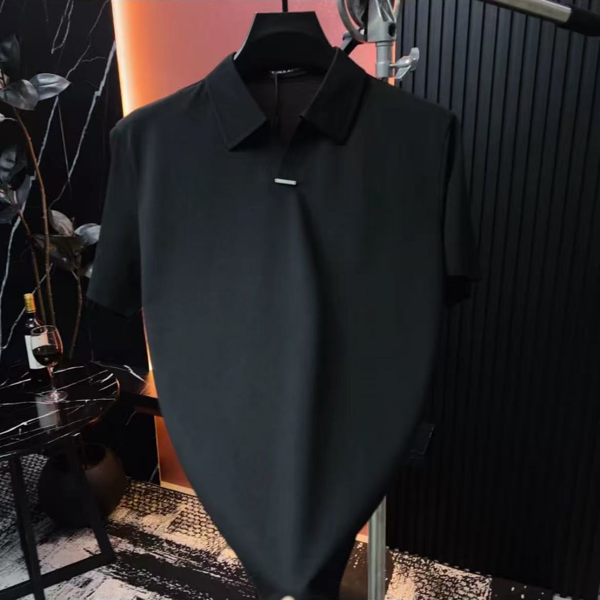 N0613 Men's high quality simple T-shirt