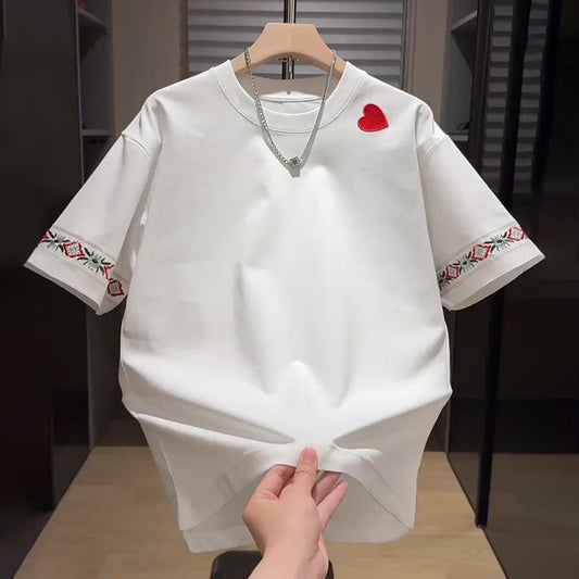 F71701 Men's Crew Neck Short Sleeve T-shirt