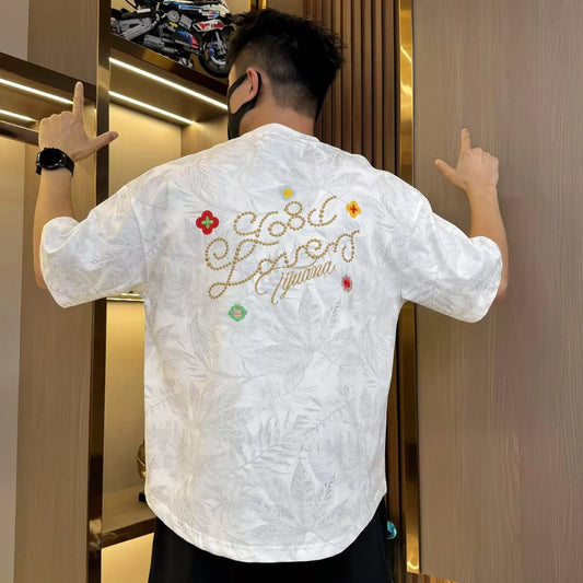 F71703 Fashion Men's Short-sleeved T-shirt