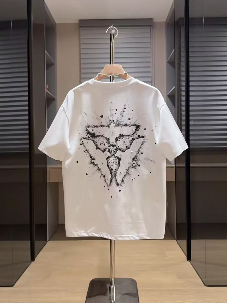 F71702 Men's Crew Neck Short Sleeve T-shirt