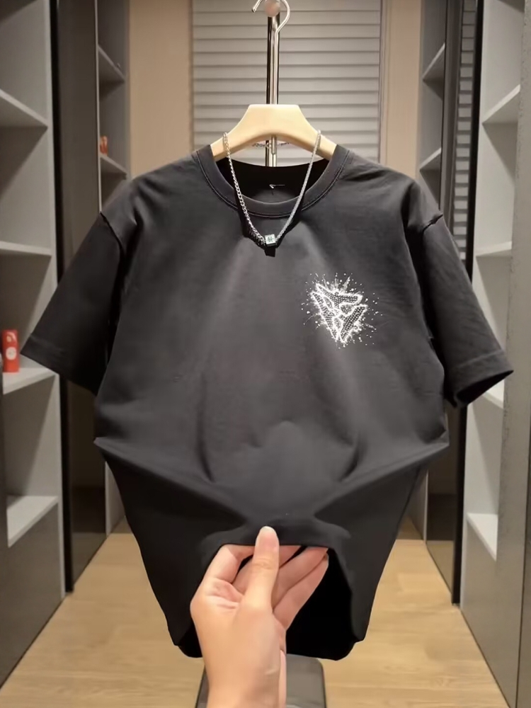 F71702 Men's Crew Neck Short Sleeve T-shirt
