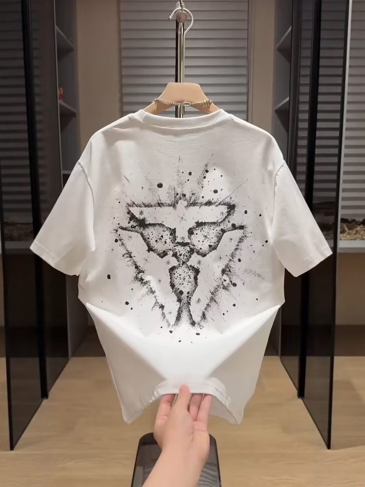 F71702 Men's Crew Neck Short Sleeve T-shirt