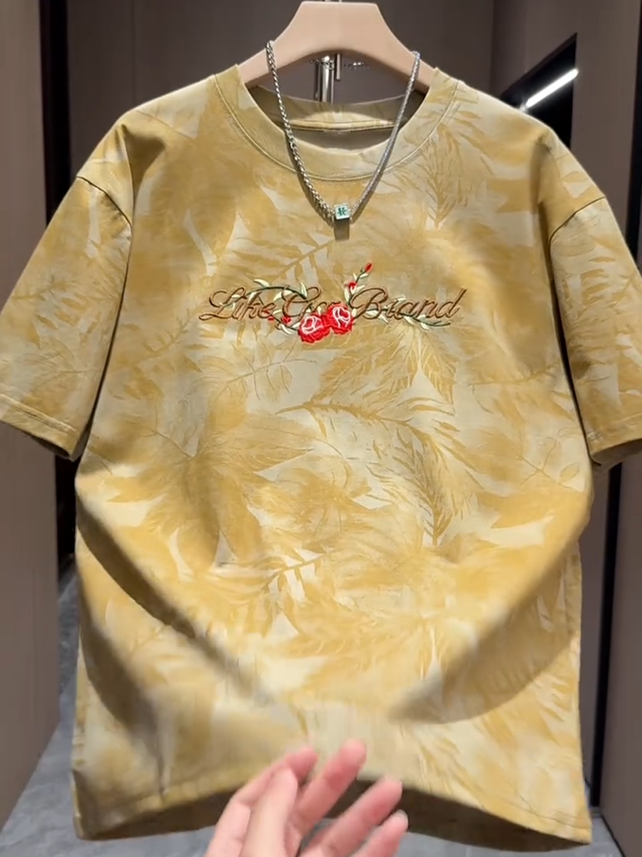 N071801 New Men's Fashion Short Sleeve