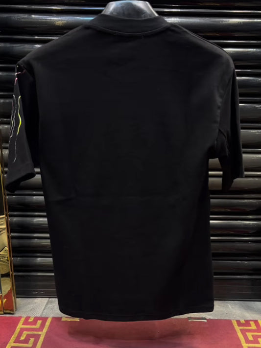 Men's Short-sleeved Rhinestone Sparkle T-shirt