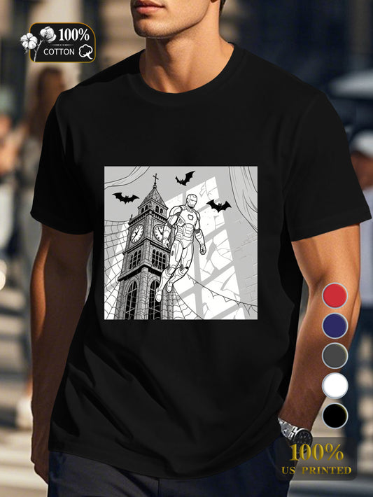 Qc 1 Men's pure cotton Tshirt Comfort Fit