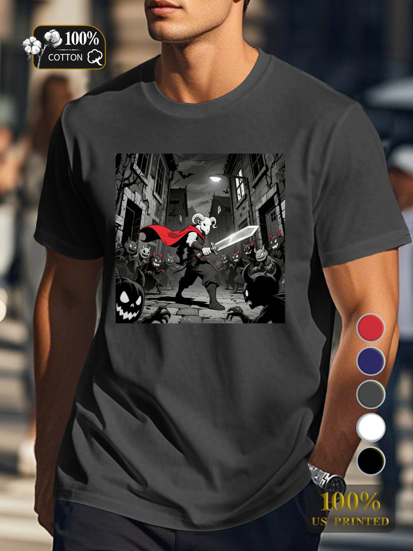 35 Aries--Men's pure cotton Tshirt Comfort Fit