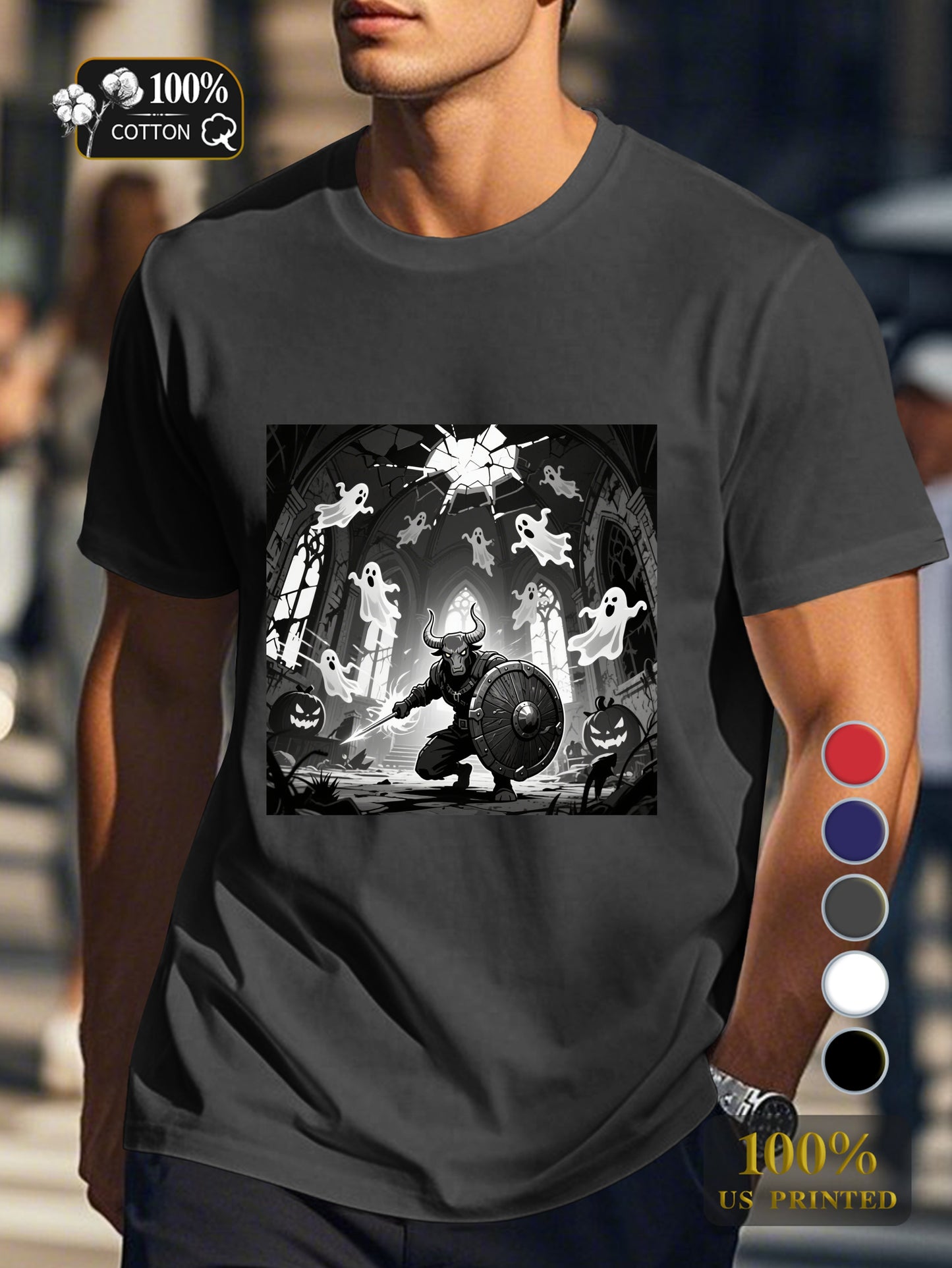 36 Taurus--Men's pure cotton Tshirt Comfort Fit