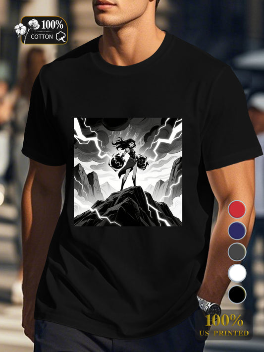 Qc 22 Men's pure cotton Tshirt Comfort Fit