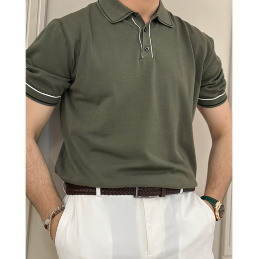 Men's Casual Comfy Polo Shirt