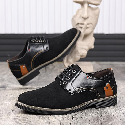N0115 2025 Suede Men's Casual Leather Shoes