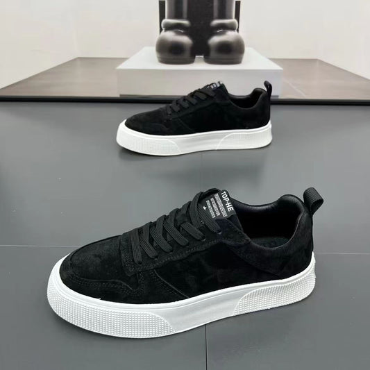 N0113 Men's leather fashion casual sneakers