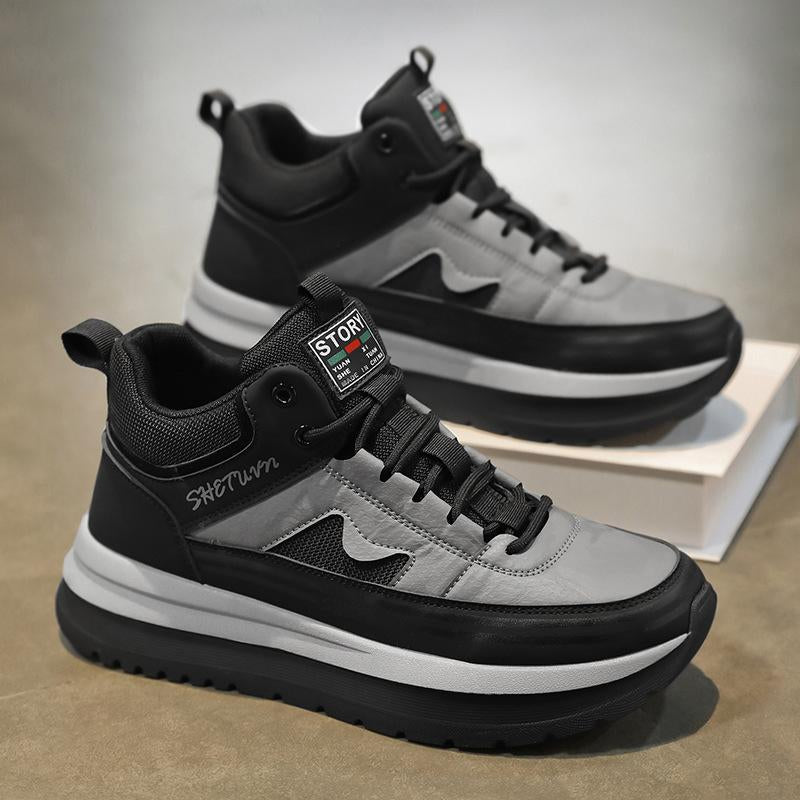N0103 Men's high top retro casual shoes