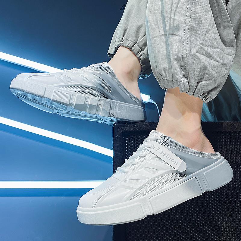 Men's lightweight and breathable semi-slip casual shoes