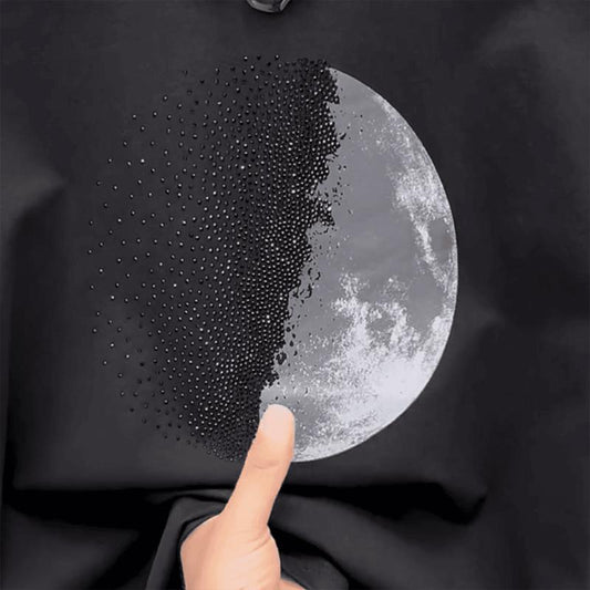 N0708 Summer new diamond moon loose casual T-shirt