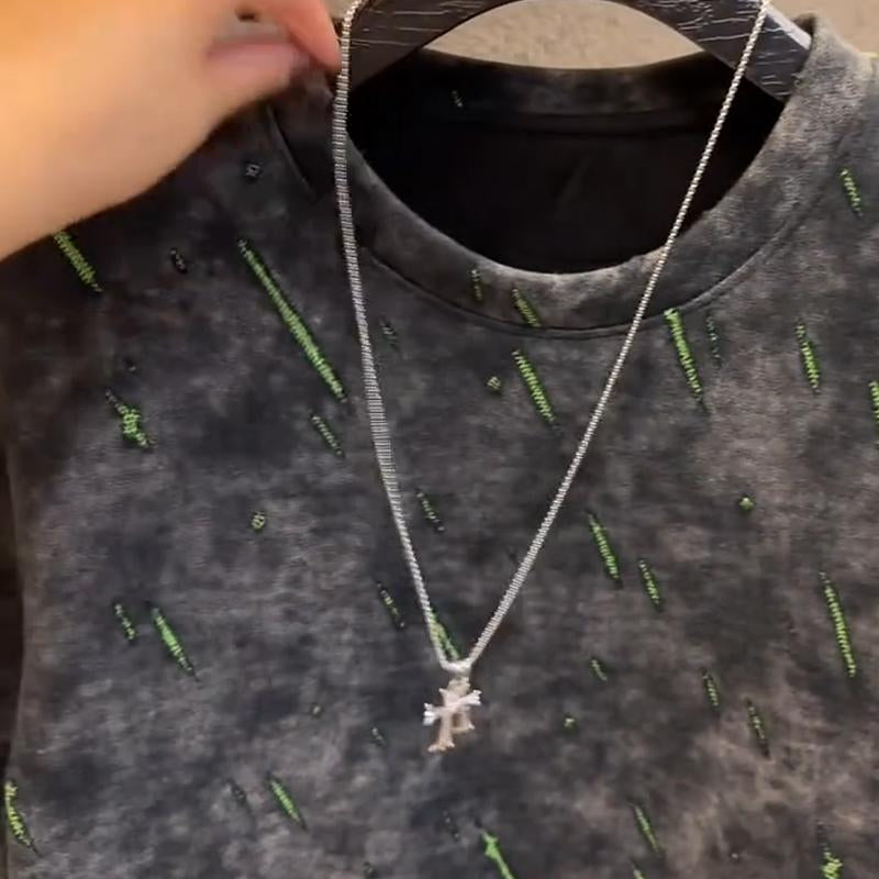 N1202 Men's new light luxury meteor top
