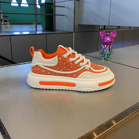 N0515 New sequin heightening casual shoes