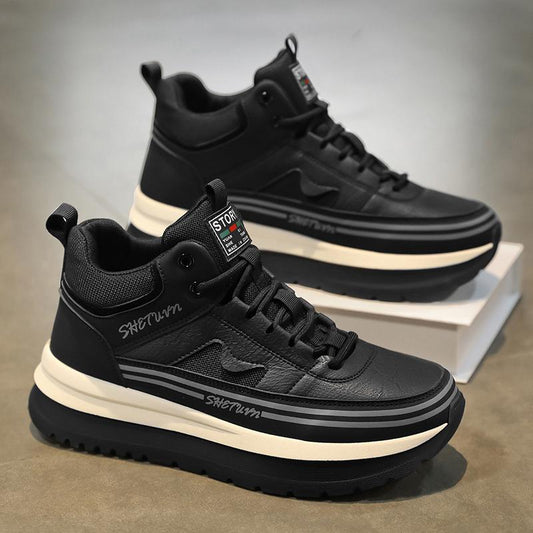 N0103 Men's high top retro casual shoes