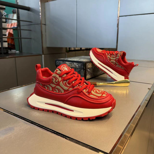 Men's embroidered sneakers