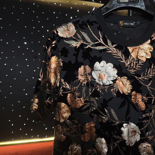 N0625 New summer personalized printed T-shirt