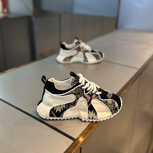 N0520 New summer men's thick-soled comfortable and fashionable sneakers