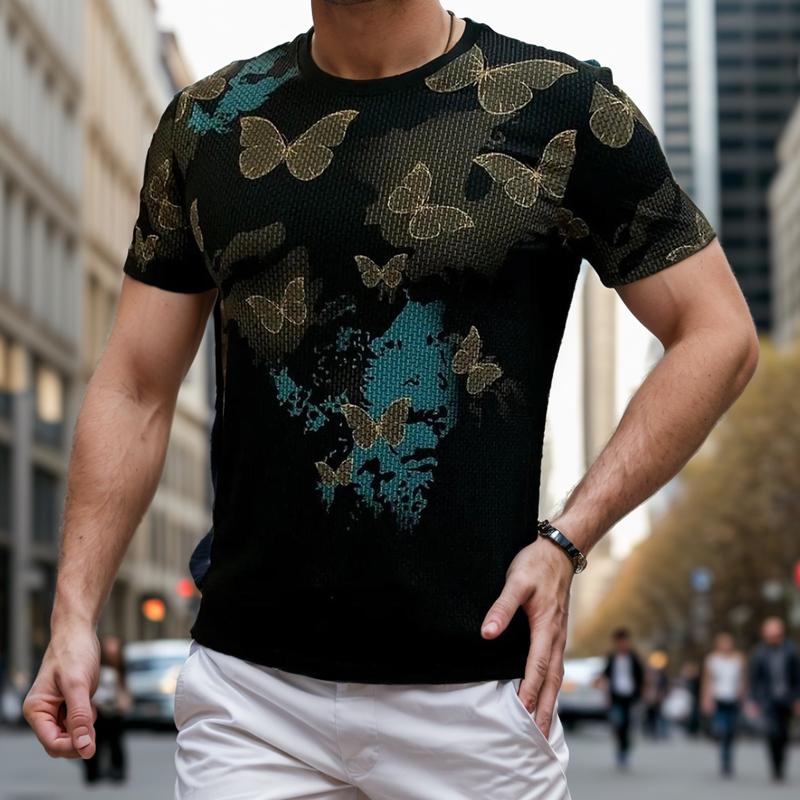 N0701 Summer fashion stretch T-shirt