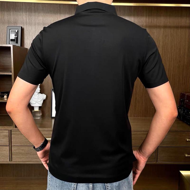 A1530 Summer New Dragon Pattern Polo Shirt T-shirt