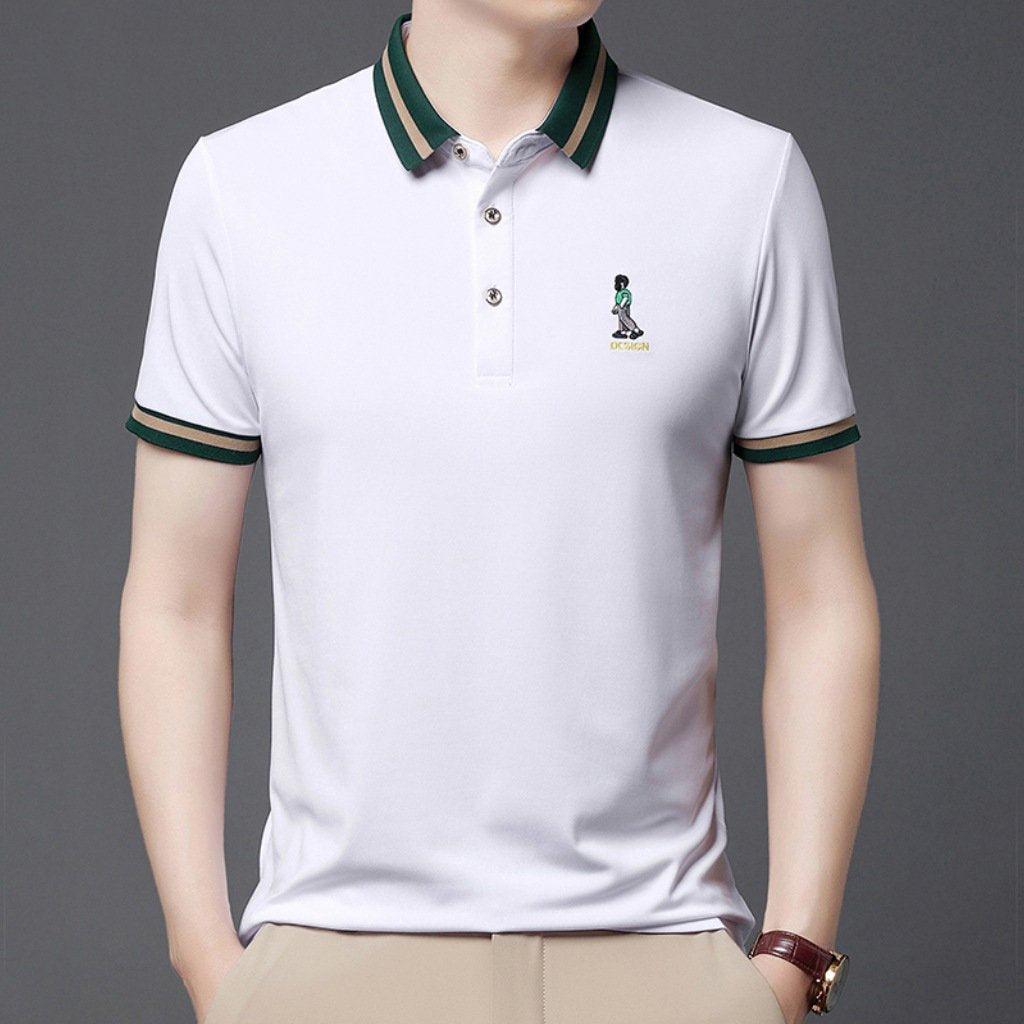 A8130 Summer New Polo Shirt T-shirt