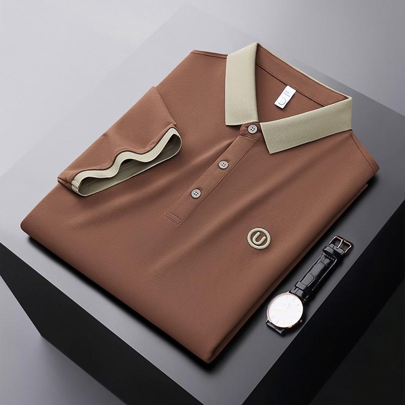 2023 Summer Light Luxury Embroidered Polo Shirt-Father's Day Gift
