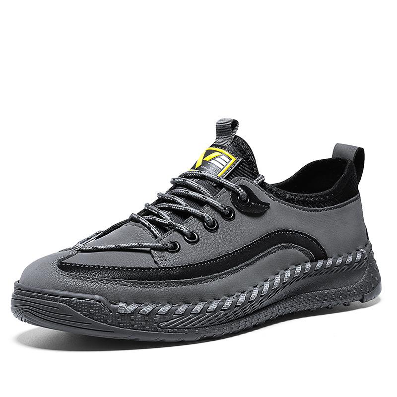 Wear-resistant Breathable Lace-up Sneakers