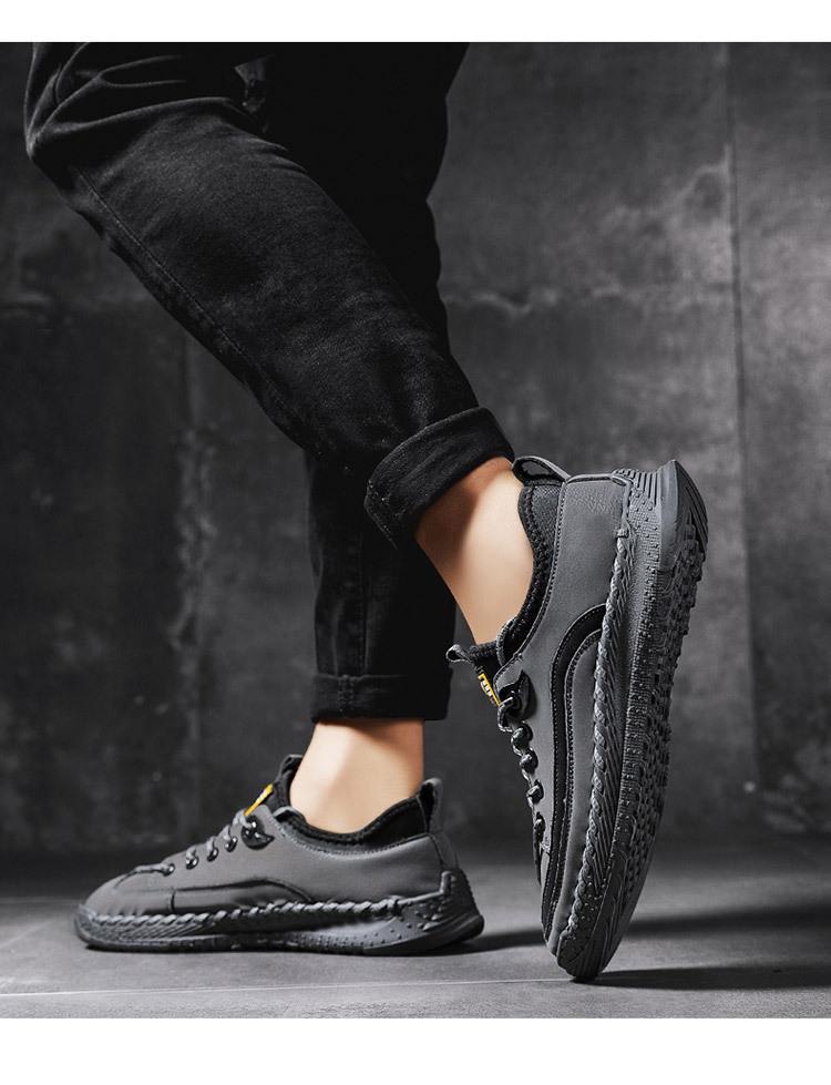 Wear-resistant Breathable Lace-up Sneakers