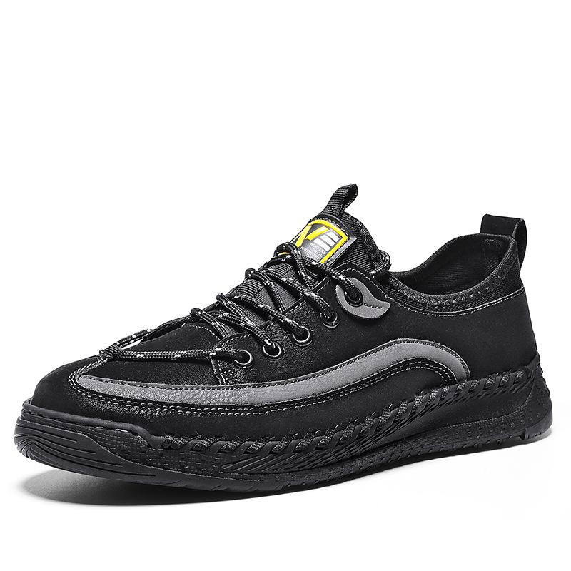 Wear-resistant Breathable Lace-up Sneakers