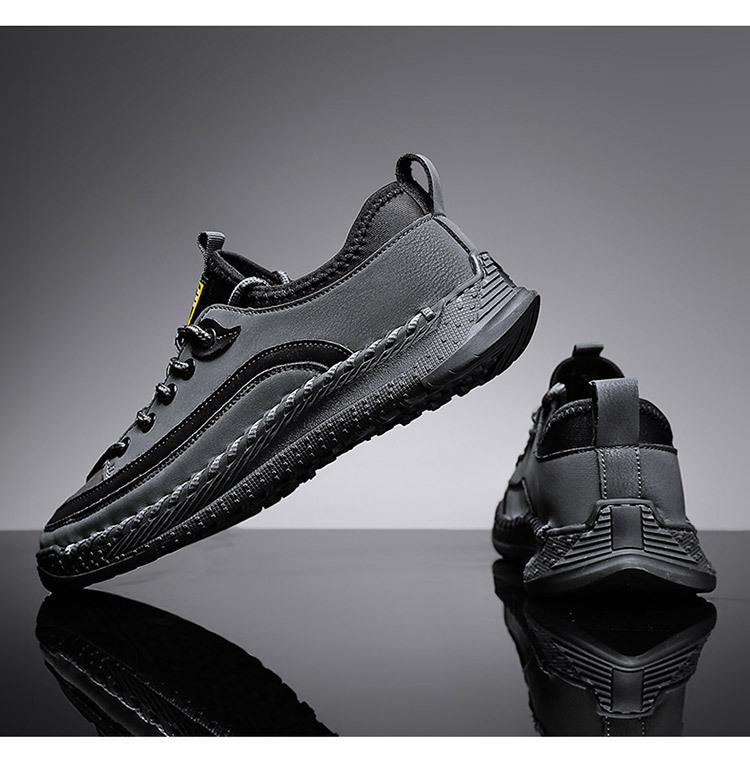 Wear-resistant Breathable Lace-up Sneakers