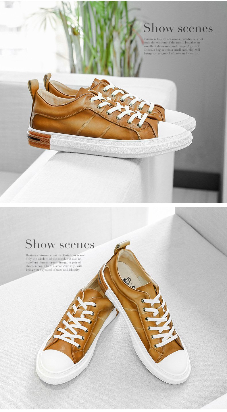 Soft-soled Casual Leather Shoes