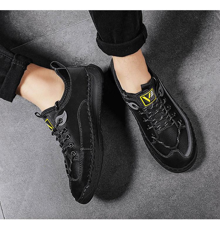 Wear-resistant Breathable Lace-up Sneakers