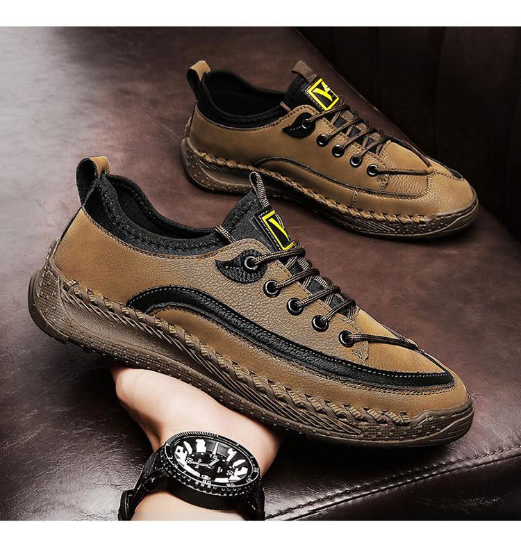 Wear-resistant Breathable Lace-up Sneakers