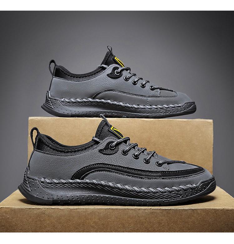 Wear-resistant Breathable Lace-up Sneakers