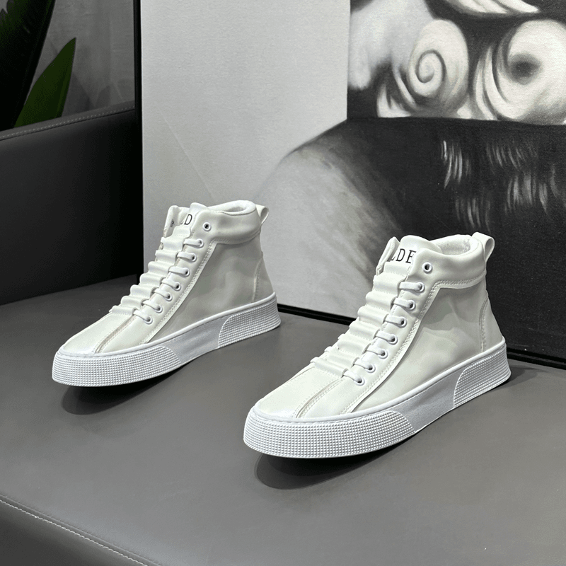 N0520 Men's high-top breathable and versatile casual shoes
